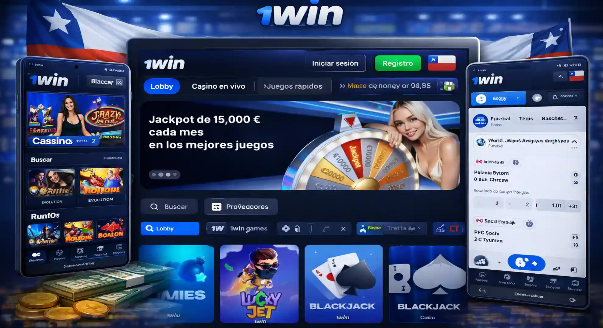 App 1win para Dispositivos Móviles