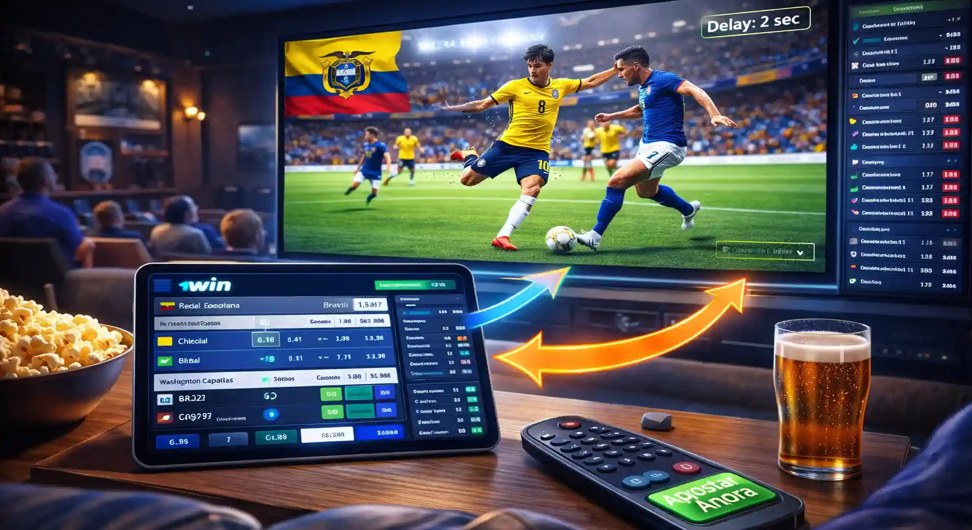 Apuestas en Directo con Transmisión