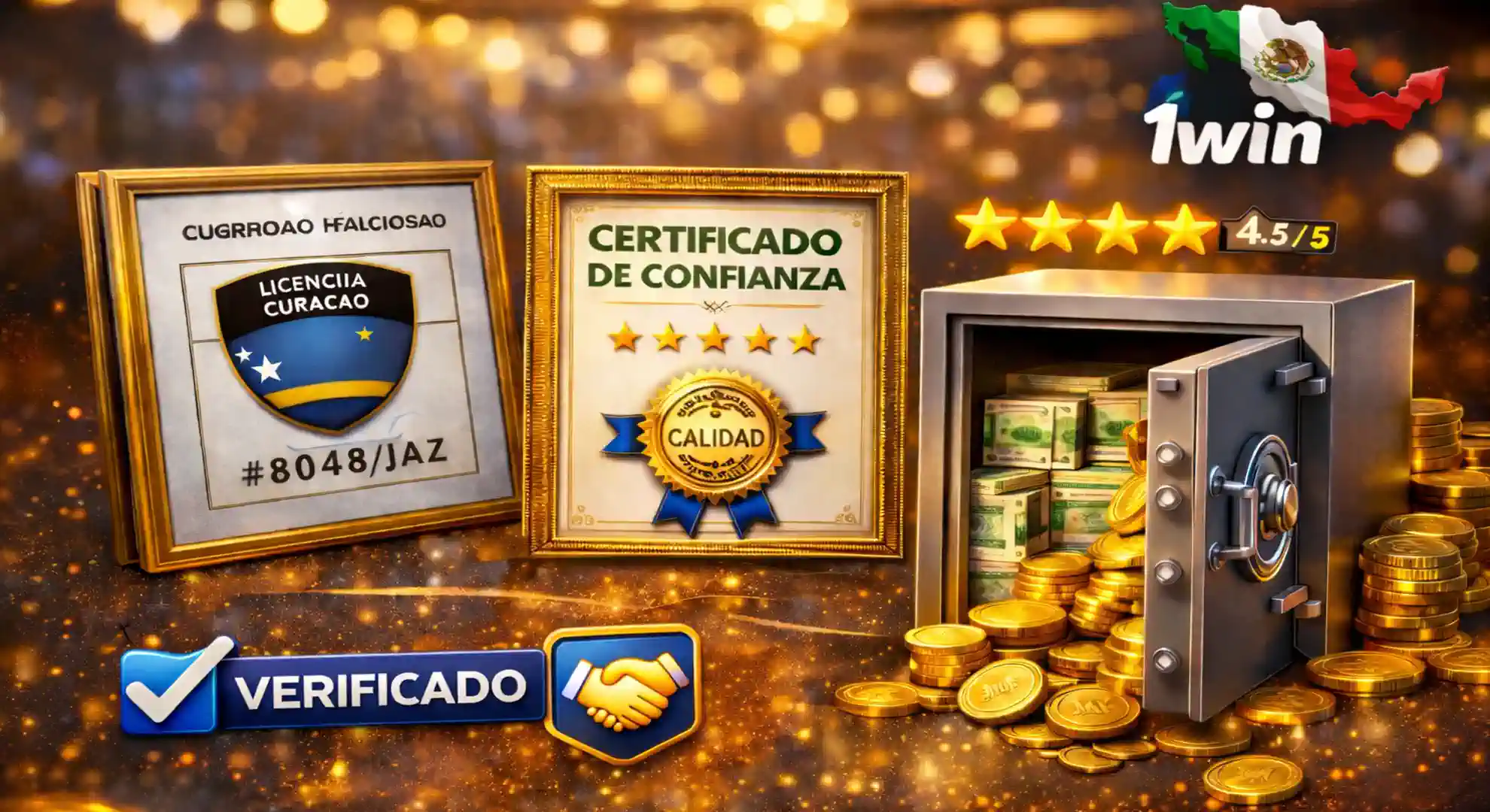 ¿Es 1win Confiable en México? Licencia y Garantías