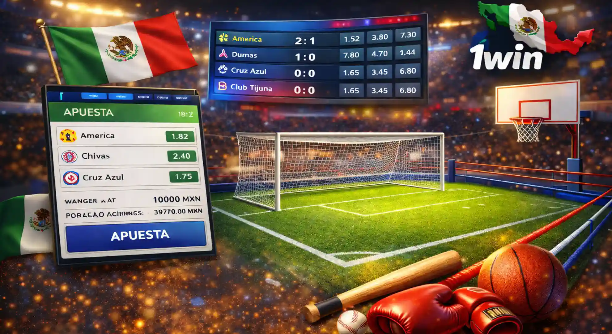 Sección de Apuestas Deportivas 1win